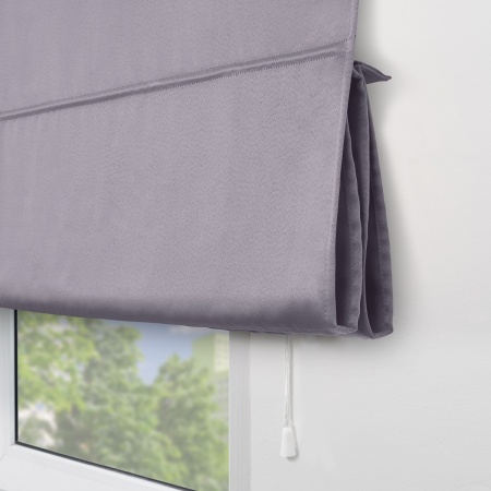 Римская штора, Фортуна Blackout на ВМ, цвет фиолетовый