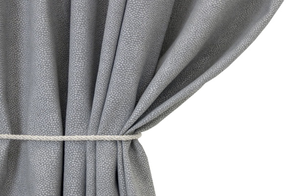 Штора на люверсах 200х260 см Мартина цвет серо-белый