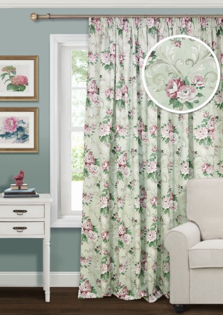 Штора на тесьме "Aquarelle" 276х270 мультиколор