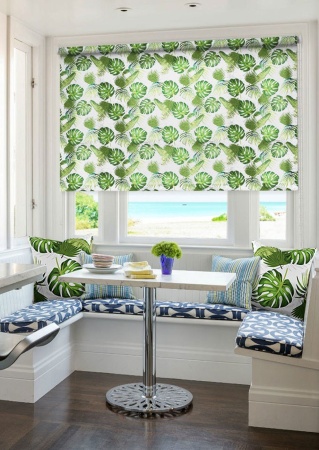 Рулонная штора, Тропики, 160х160