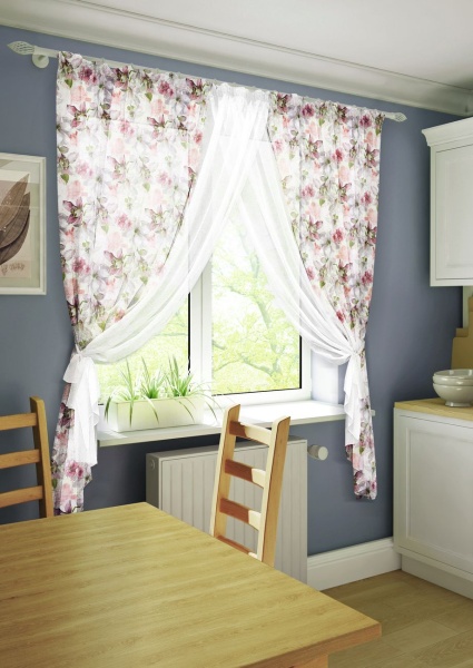 Комплект тюля  "Лурдес Lourdes-S" 358х160