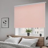 Рулонные шторы на окна 200х170 см Эскар блэкаут LUX цвет пудровый