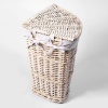 Плетеная корзина для белья с крышкой Vils WB-560-M