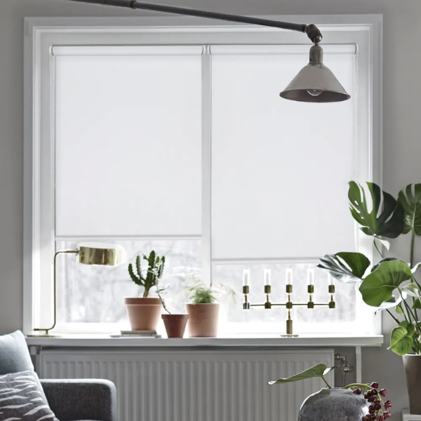 Рулонные шторы Лайт цвет белый 40х160 см