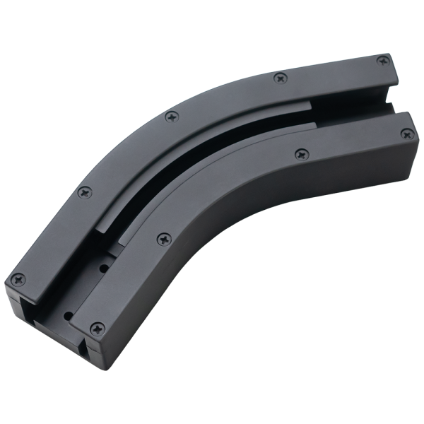 Угол 135 для электрокарниза ЧЕРНЫЙ Roximo