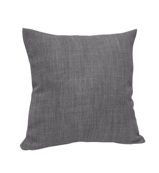 Подушка декоративная на молнии 40х40 см Dimaut Lux цвет графит