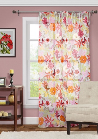 Штора на завязках "Румба Rumba" 150х278