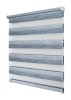 Рулонные шторы день ночь УЮТ Рафаэло цвет серо-голубой