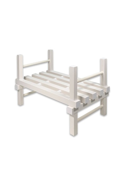 Стеллаж одноярусный С-70, белый