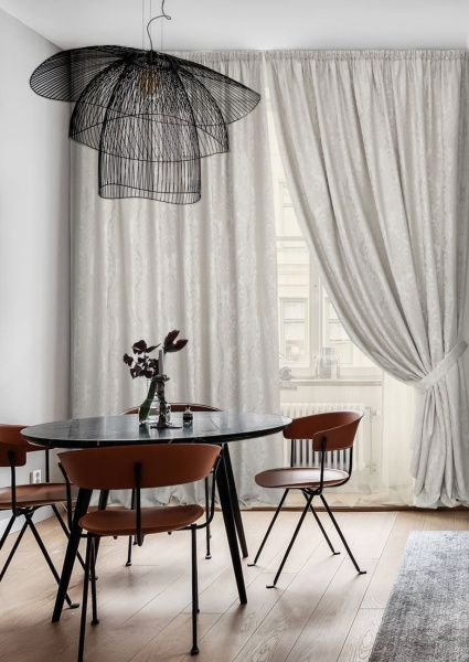 Комплект штор "Аквитани Acvitany-S" 2 шторы 220х270см, тюль 450х270см серый