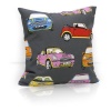 Подушка декоративная на молнии 40х40 см Cars с принтом