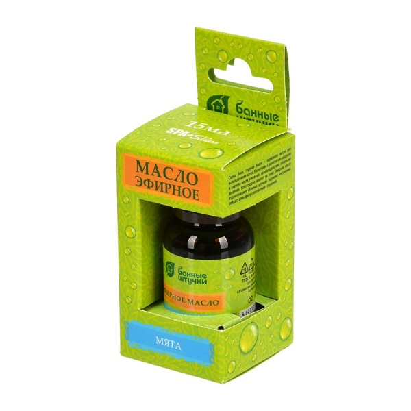 Эфирное масло "Мята" 15 мл "Банные штучки"