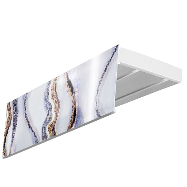 Комплект Эконом+, 2-х рядный "Шарм голубое серебро"