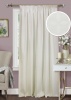 Штора на тесьме "Любава Lubawa" 220х270 белый