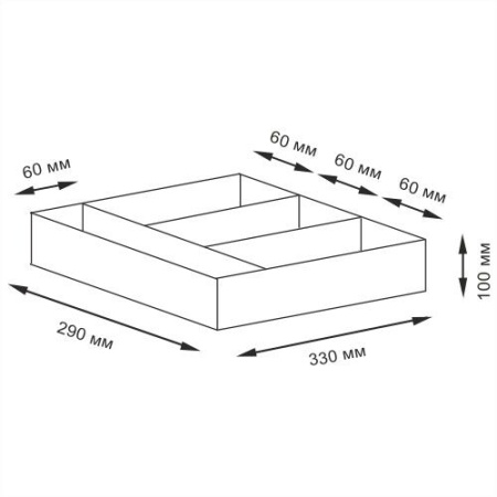 Плетеная корзина Neime WB-190-L