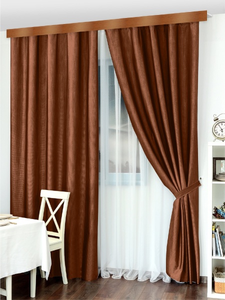 Багет для карниза 7 см, вишня