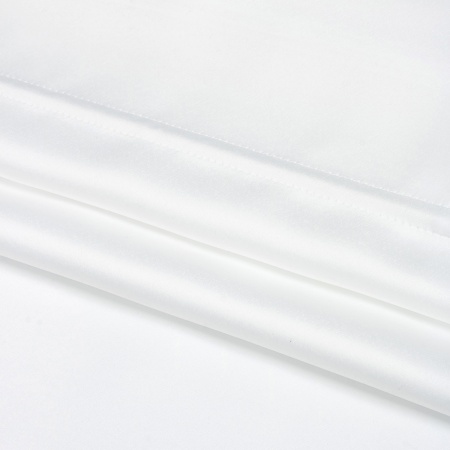 Римская штора с помпонами, Флавия Blackout на цепочном механизме, цвет белый