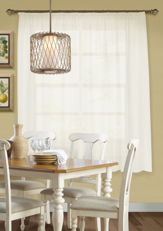 Basicos-M, штора для кухни 285х175 беж