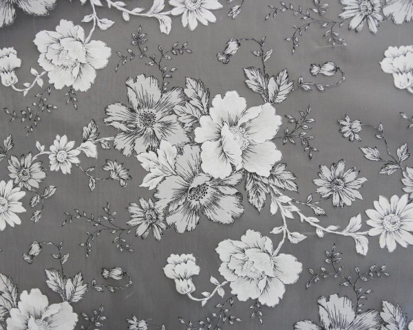 Тюль на тесьме 300х275 см Barolo