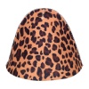 Шапка для бани и сауны «Леопардовый принт» "Банные штучки", войлок