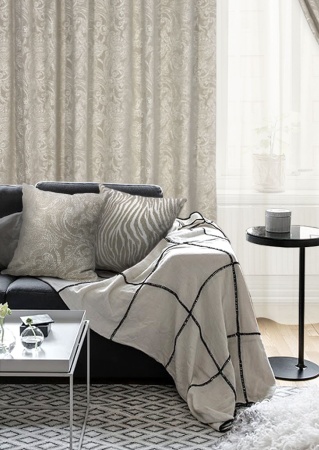 Подушка декоративная на молнии 40х40 см Lokki с принтом