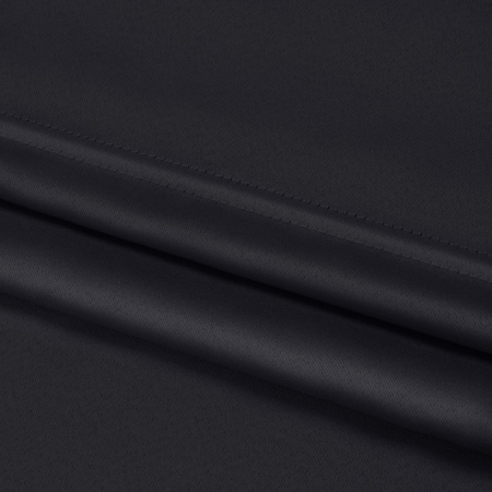 Римская штора с бахромой, Флавия Blackout на цепочном механизме, цвет черный