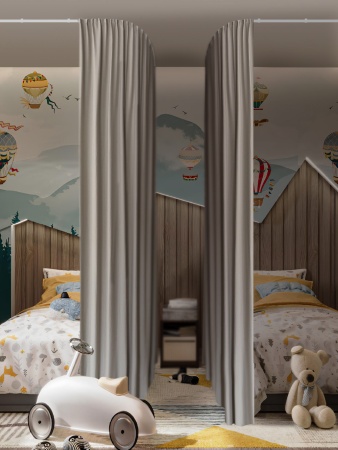 Гибкий карниз 1000 см без коробки ЭКОНОМ ЧЕРНЫЙ ЭСКАР, арт.624301000