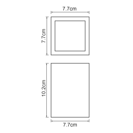 Стакан для зубных щеток Abens K-3728