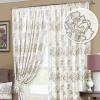 Комплект штор на тесьме "Rapsodia - S" 2 шторы 276х270, тюль 600х270 с узором