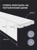 Багет для карниза Романтика 7 см, бордо