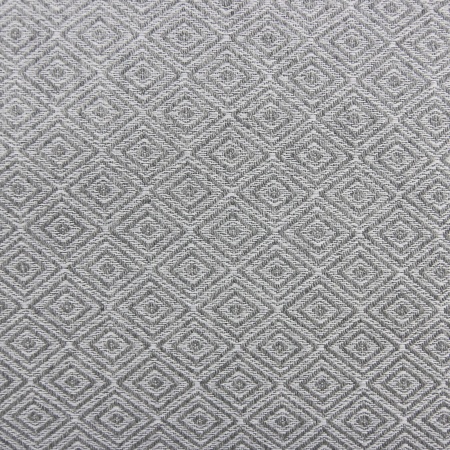 Подушка декоративная на молнии 40х40 см Дип цвет серый