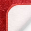 Коврик WasserKRAFT для ванной 55х57 см Wern Red