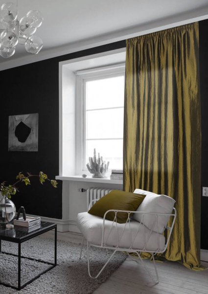 Штора на тесьме "Polo" 140х270 зеленый