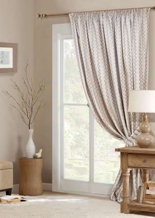 Штора на тесьме "Braid" 200х270 молочный