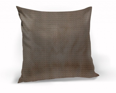 Подушка декоративная на молнии 40х40 см Simona цвет коричневый
