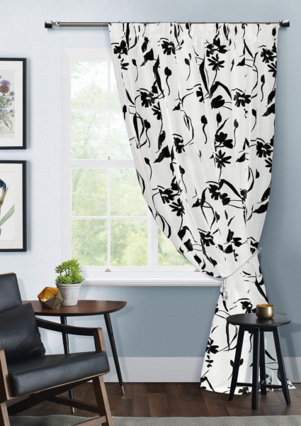 Штора"Orfeo" на тесьме (остаток 1 портьера) 136х280