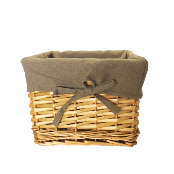 Плетеная корзина для белья WB-880-S