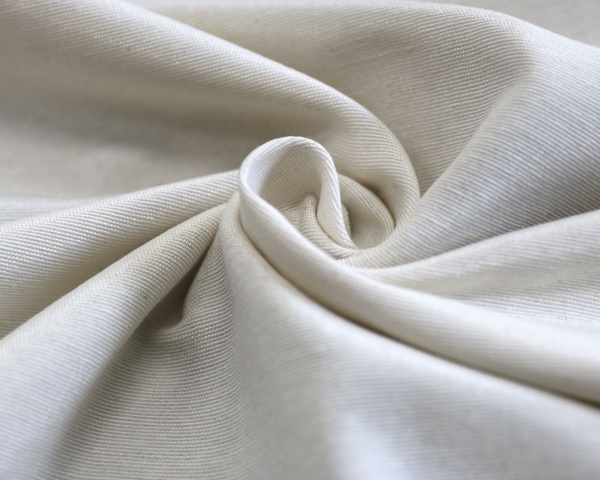 Штора на тесьме "Лонета Loneta" 138x180 шампань