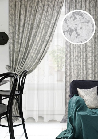 Комплект штор "Astrid" 2 шт 200х270, тюль 450х270