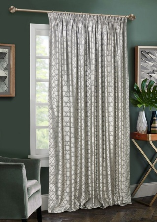 Штора на тесьме "Almaz" 200х270 светло-серый