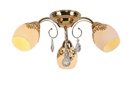 Люстра My Light классическая 180W светильник E27 золото