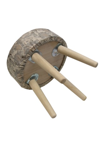 Пуф Fog круглый, цвет бежевый