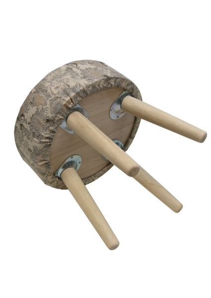 Пуф Fog круглый, цвет бежевый