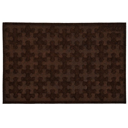 Коврик Vortex рельефный 40х60 цвет коричневый