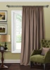 Штора на тесьме Блэкаут "Blackout-S" 200х270 коричневый