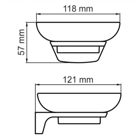 Мыльница Glan K-5129 Мыльница Glan K-5129