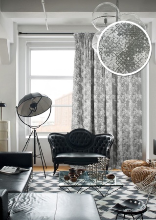 Портьера на тесьме "Vittoria" 200х270