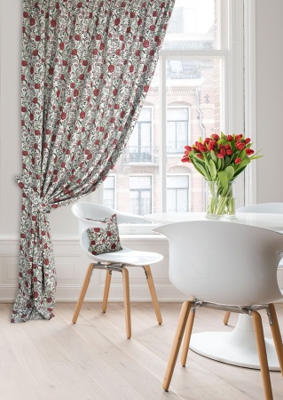 Штора на тесьме 200х270 см Lady Flower с подхватом Штора на тесьме 200х270 см Lady Flower с подхватом