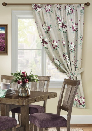 Штора на тесьме "Bonita - K" 136х175 беж