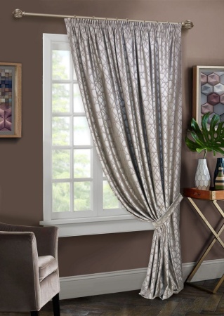 Штора на тесьме "Almaz" 200х270 светло-коричневый